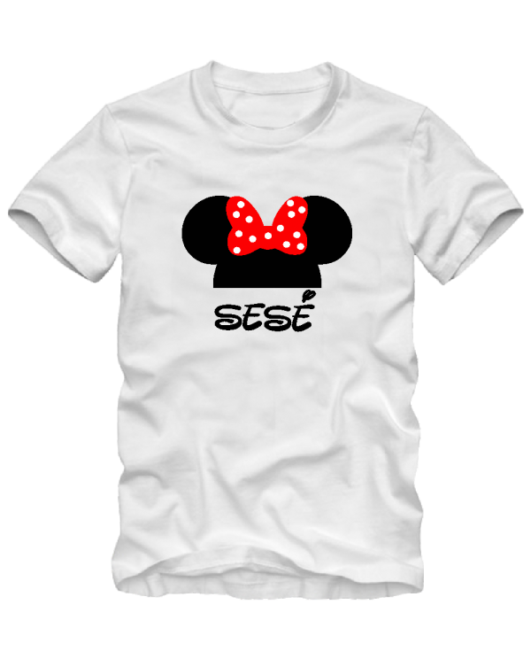 Marškinėliai Minnie sesė Marškinėliai Minnie sesė